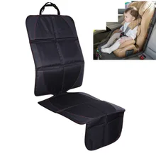 Протектор для автомобильных сидений с самой плотной подкладкой, прочный с 2 большими карманами для удобного хранения, защита для детских автомобильных сидений