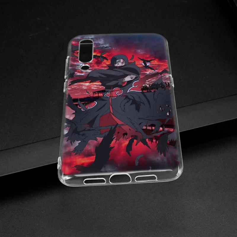 Мягкий силиконовый чехол с аниме Наруто Итачи Учиха для Xiaomi Pocophone F1 Mi 5X A1 6X A2 8 SE Lite