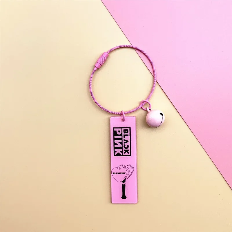 

Kpop BLACKPINK Keychains Acrylic Birthday Name Key Chain BLACKPINK Key Ring Pendant BLACKPINK Fans Gift Drop Shipping
