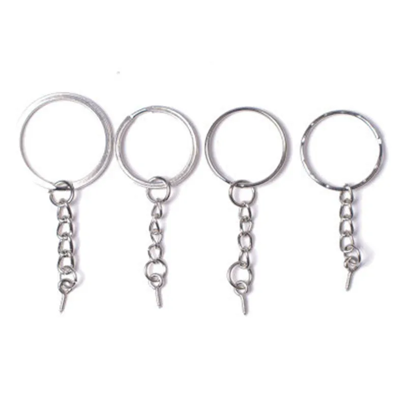 Buy ACLOVEX 20pcs 25/30mm Iron Metal Key Rings