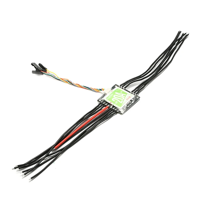 Racerstar RS20Ax4 20A 4 в 1 Blheli_S Opto ESC 2 S-4 S поддержка Dshot150 Dshot300 для гоночных моделей FPV квадрокоптера