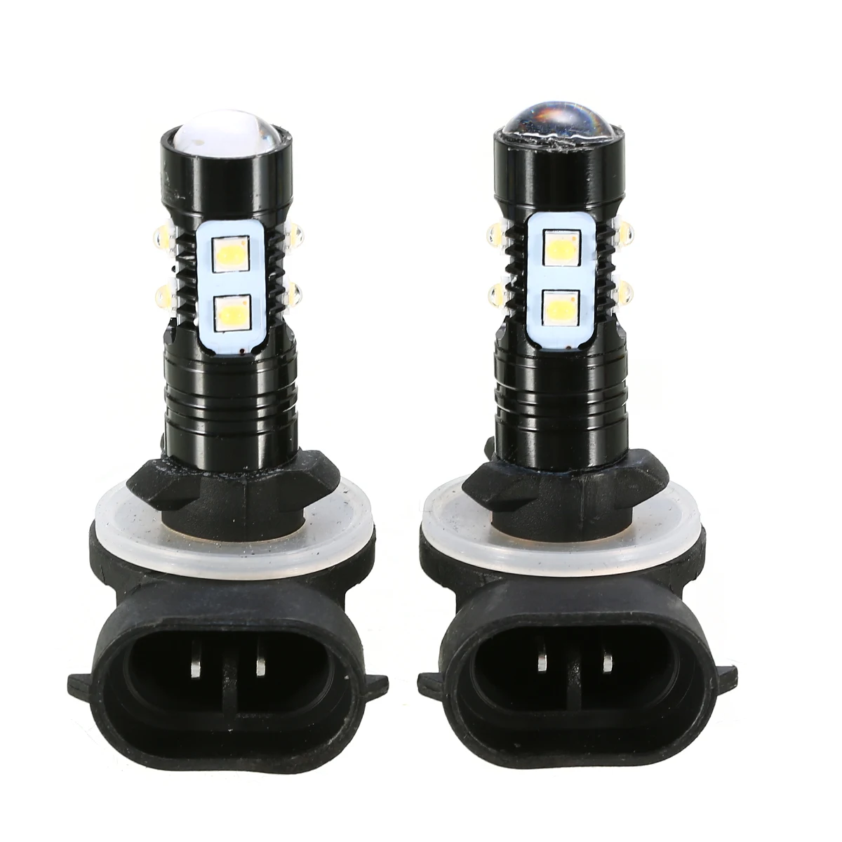 

2pcs New 12-24V Super Bright Lamp 50W H27 881 2828 LED Bulb Car Fog Headlight Light Auto Car White LED Bulb