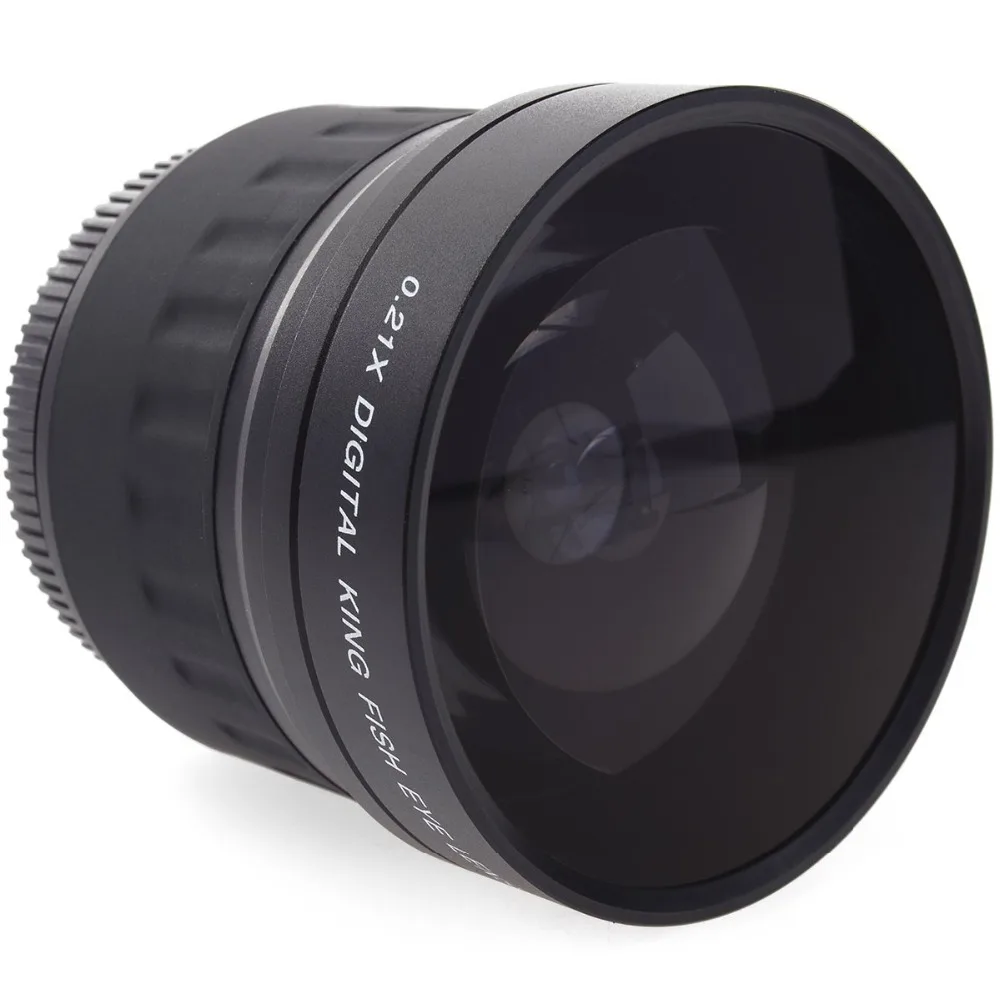 УФ-фильтр 52 мм с 0.21X Fisheye объектив для Nikon D700 D300 D200 D90 D70 D3000 D3100 D3200 D5000 D5100 D5200 фирменнй