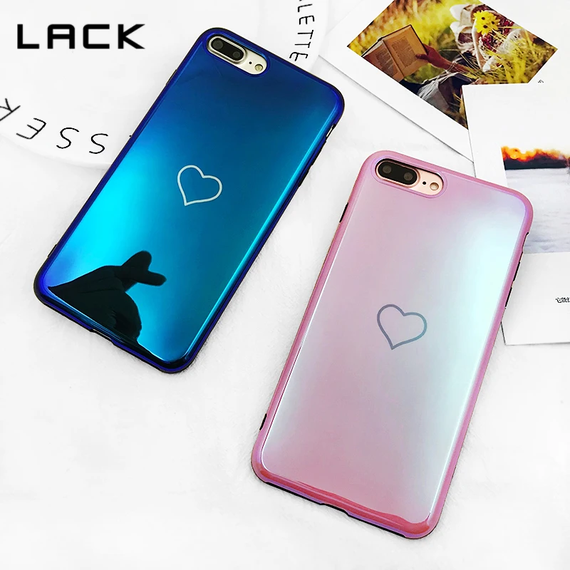 Отсутствие Blu-Ray чехол для телефона iPhone 6 S 7 8 Plus x популярные корейские сердце