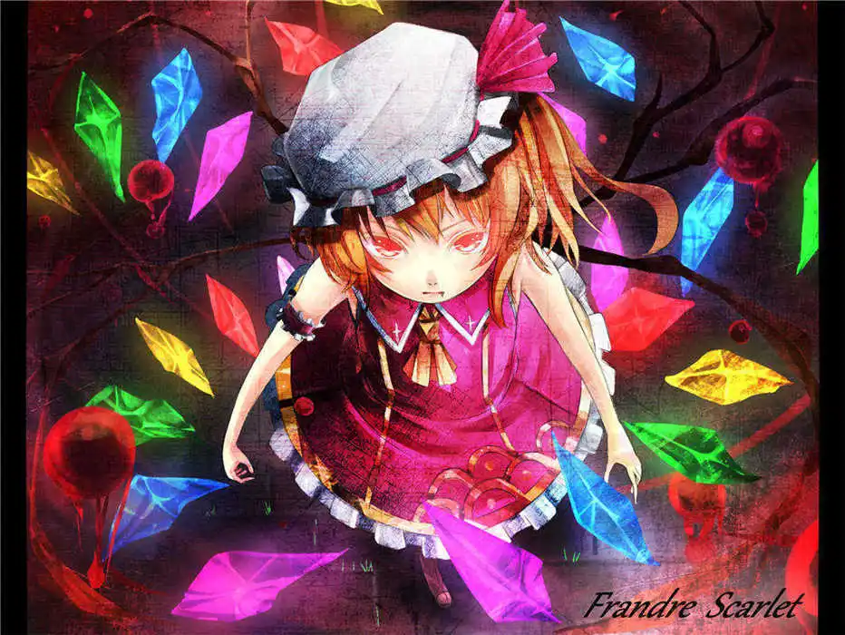 Custom TouHou Project #21 Anime Wall Poster Size 20x30cm Sticker Home Decor modern For Bedroom T#907!fg20 | Дом и сад