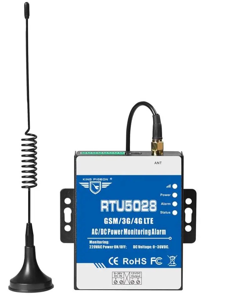 GSM 3g сеть 4G поддерживает звук сирены RTU5028 мониторинга Мощность сбой/восстановить сигнализации