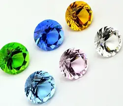 30 мм кристалл алмаза пресс-папье свадебные подарки для украшения Кристалл ремесла Бесплатная доставка