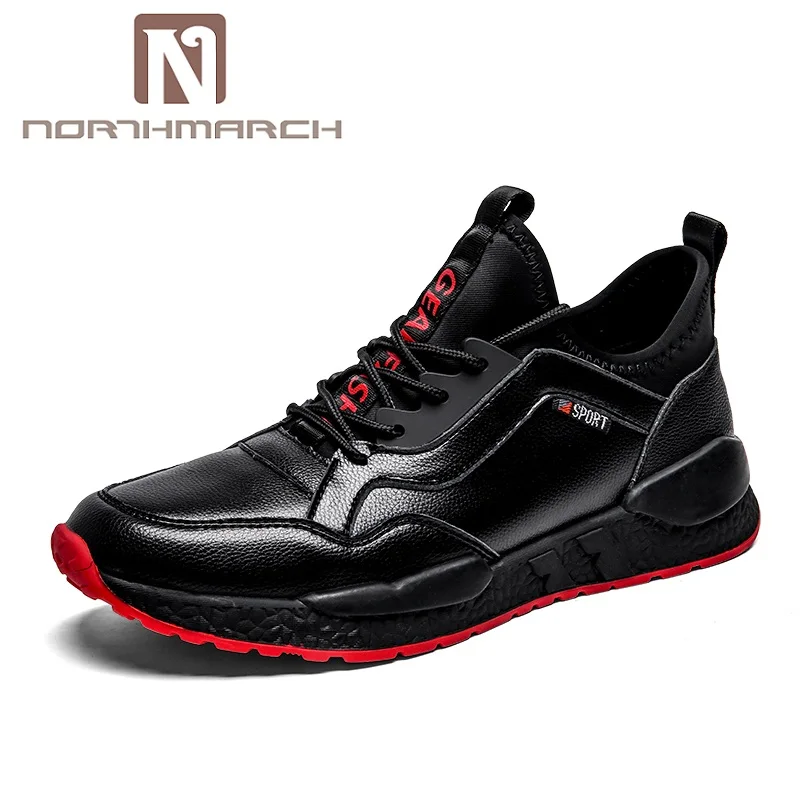 

NORTHMARCH Sneakers Men Genuine Leather Fashion Brand Men Casual Shoes Warm Winter Shoes Men Sapato Masculino Zapatillas Hombre