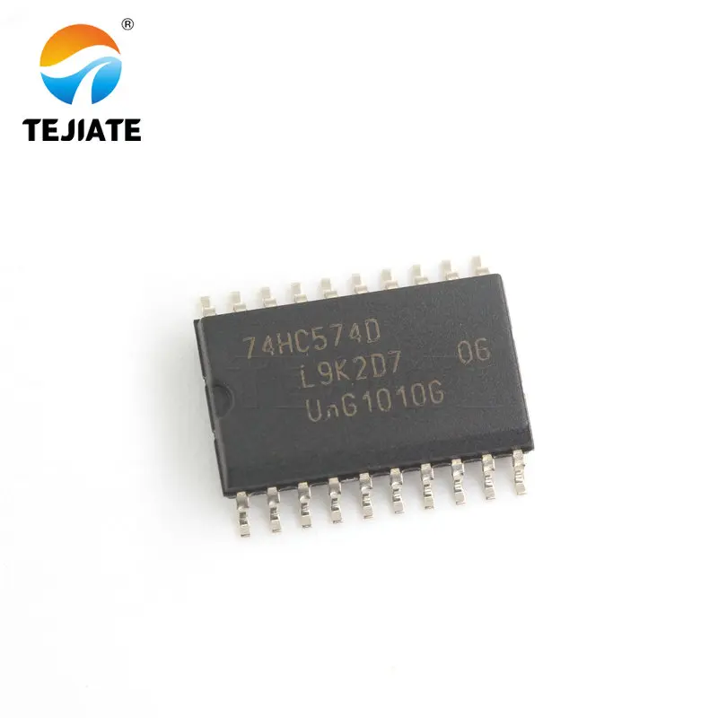 10 шт./лот 74HC574D 74HC574 SOP20 7.2MM цифровой логический чип|Интегральные схемы| |