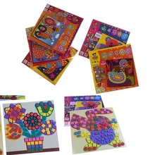 6 шт./компл. самоклеящиеся 3D Eva пены поделка стикер для рукоделия, образовательные Развивающие игрушки для детей