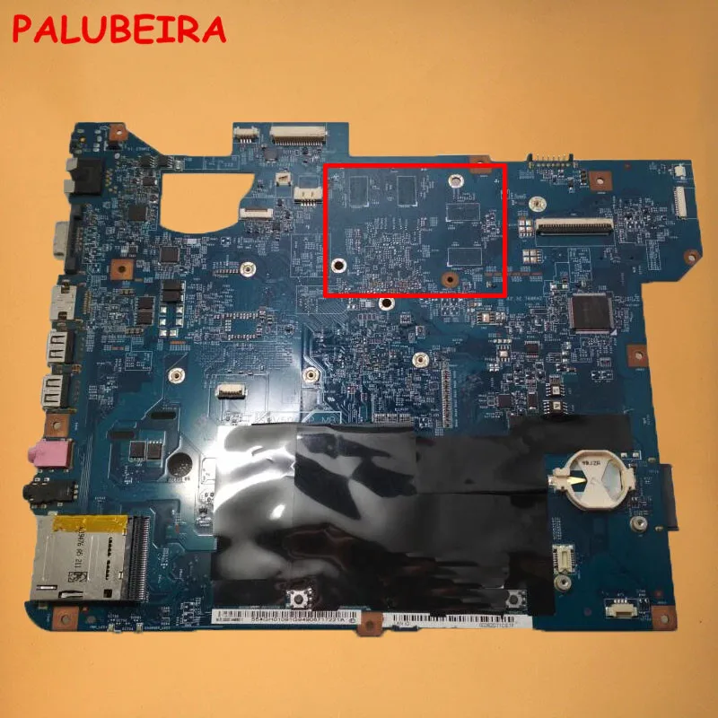 

PALUBEIRA For ACER Gateway NV59 TJ75 Laptop Motherboard SJV50-CP 09284-1M 48.4GH01.01M Mainboard 100%tested fully work