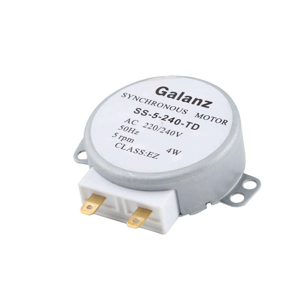 SS-5-240-TD Microwave Oven Synchronous Motor Rotary Tray Motor 220V 4W GAL-5-240-TD Semicircular Axis microwave oven spare parts