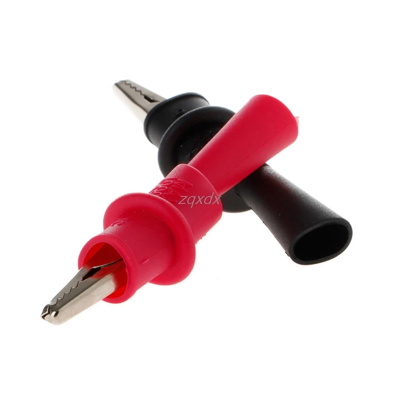 

1 Pair Alligator Crocodile Test Clip Clamp For Multimeter Tester Probe New Z10 Drop ship