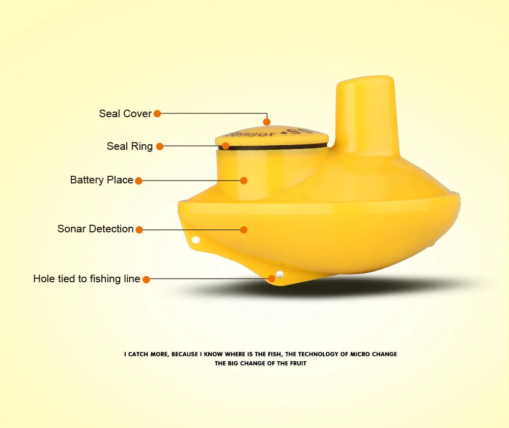 Deeper Fish finder Findfish FFW718 depth Finder Alarm 100M Fishing Wireless Fish Finder 135ft Sonar Sensor Localizador Camera (13)