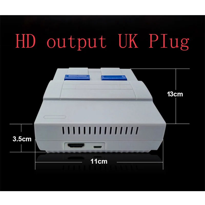 Красный YLW 8-немного ретро мини-игры классический HDMI/AV TV видео игровой консоли с 400 игр для для портативных геймеров - Цвет: Красный
