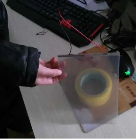 

DfLabs PDLC Switchable smart film sample is about 21cm*15cm or 8" * 5" for A5 size for rear projection screen film