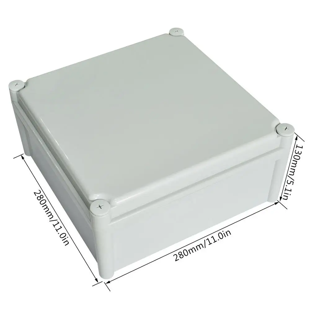 Plastic Electronic Project Box Waterproof IP65 Waterproof Junction Box Enclosure Case Box Waterproof Clear Cover 156 x 90 x 60 mm