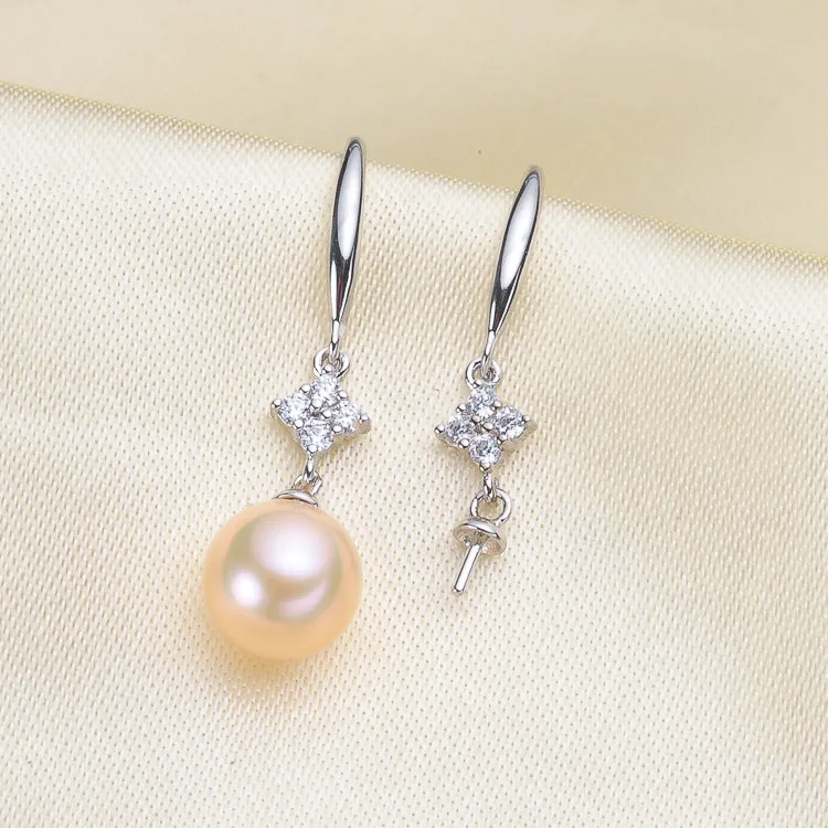 

Pearl Earrings Mountings, Fashionable Earrings Findings, Earrings Settings Jewelry Parts Fittings Drop Earrings Accessories