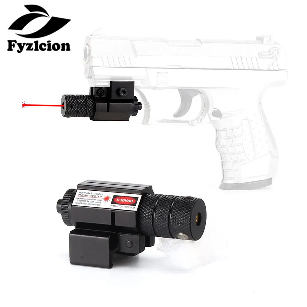 

Hunting Pistol Rifle Red Laser Sight Red Dot Sighter with Picatinny or Dovetail Rail Mount for Shooting Riflescope Scope