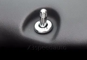 

For Compass Patriot 2011-15 NEW Door Lock Pins Decorative Cover Trim 4pcs Chrome Car-styling