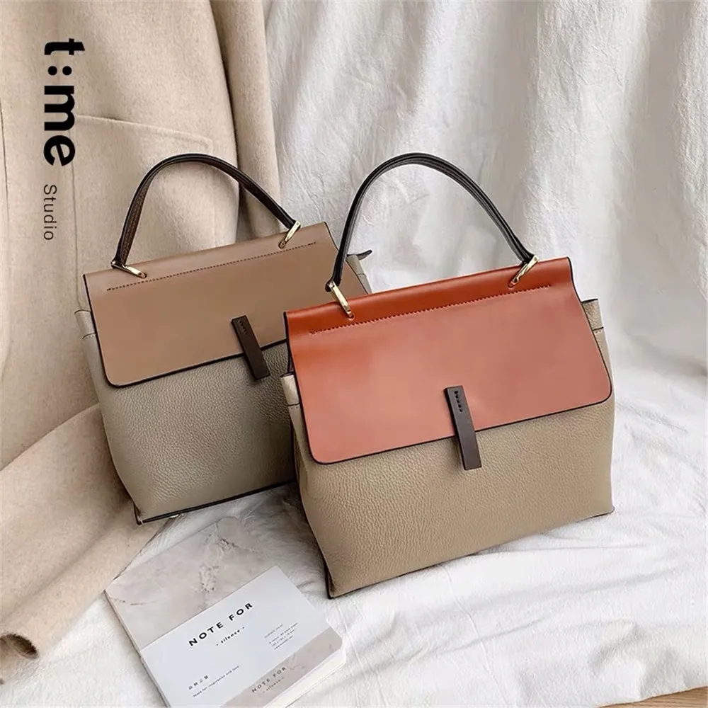 

Top-handle Bags Fashion Bag For Women Genuine Leather Shoulder Bags Luxury Handbags Designer Crossbody Bags