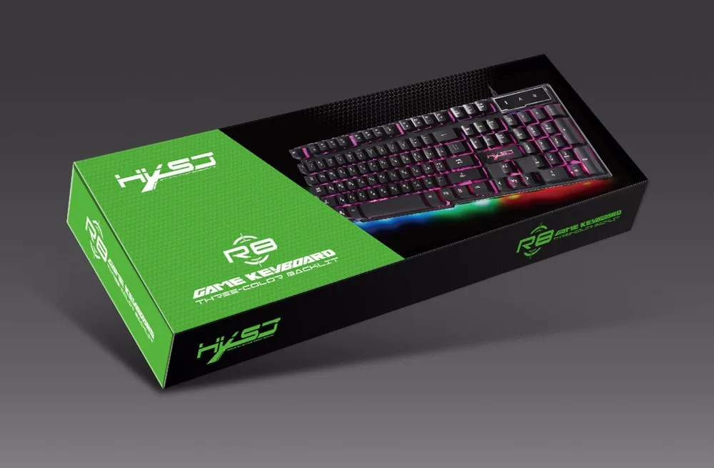 Backlit Keyboard Gaming Wired Russian Keyboard USB Layout 3 Color LED Keycaps Ergonomics For Gamer Computer Laptop (3)