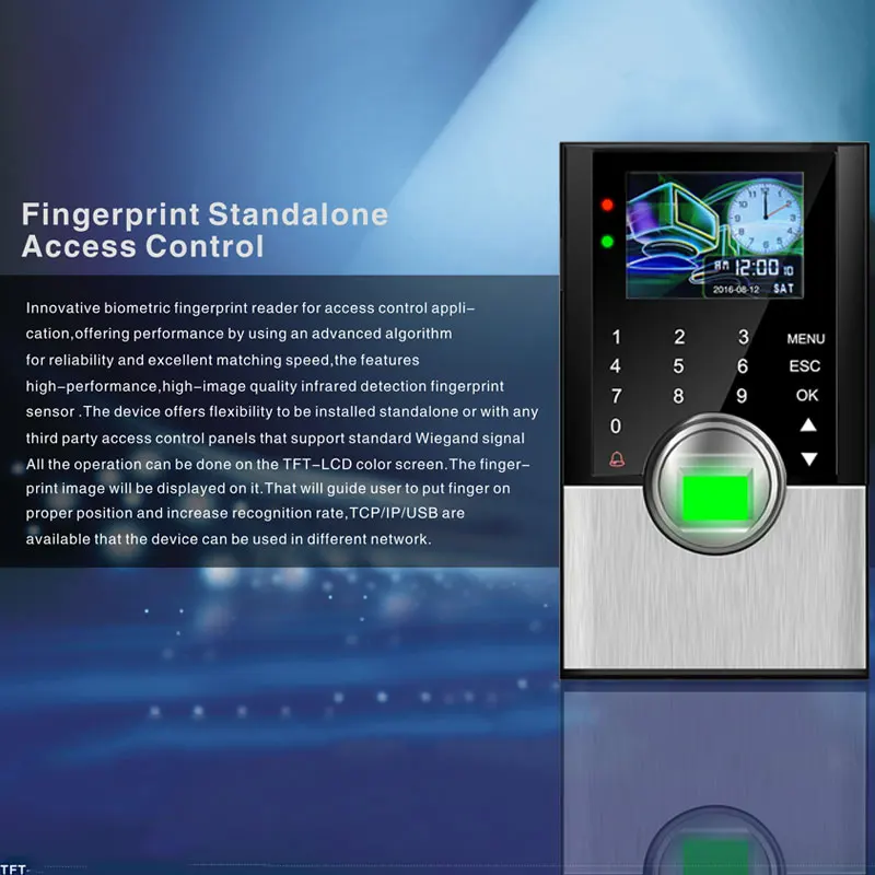 Biometric Attendance System Fingerprint Time Attendance System TCPIP Access Control Fingerprint&Card&Password Electronic Machine Biometric Attendance System Fingerprint Time Attendance System TCPIP Access Control Fingerprint&Card&Password Electronic Machine