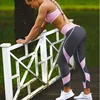 2022 ropa deportiva para mujeres culturismo Grey Slim Sexy Legging Mujer Pantalones Venta caliente venta Patchwork corazón Hip Leggings ► Foto 2/6