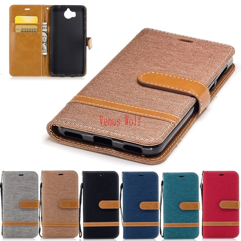 

Flip Case for Huawei Y5 2017 MYA-L22 MYA-L23 Leather Cases Cover Siliconfor Huawei Y 5 2017 / Y5 III MYA L22 L23 Coque Fundas