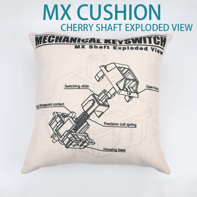 Mechanical keyboard Switch breakdown drawing High quality bolster back