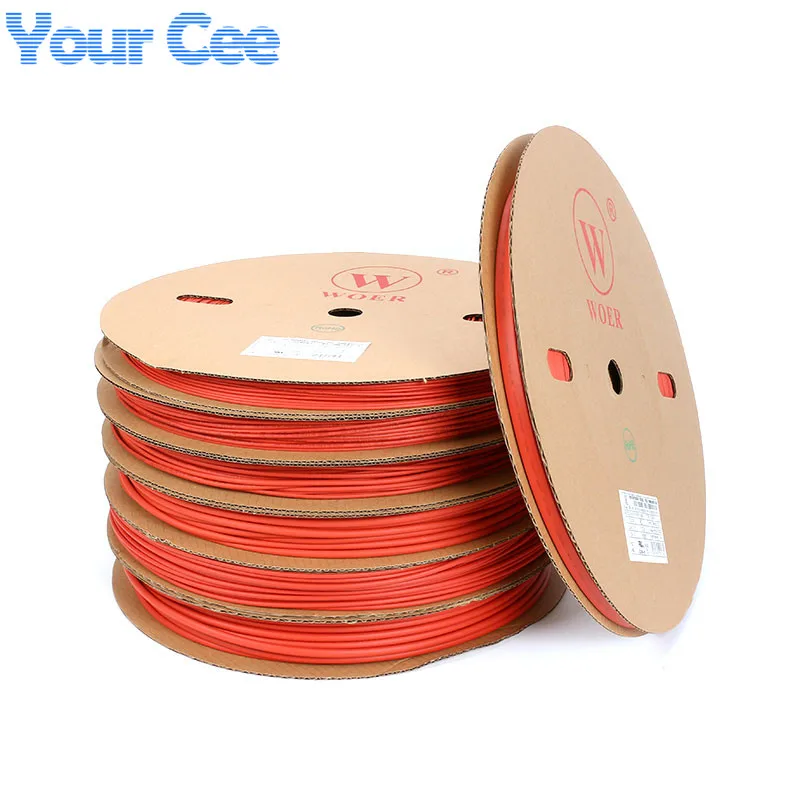 A Roll 200m 2 1 Heatshrink Tubing Heat Shrink Tube Sleeving Hot Heat Cable Protection UL