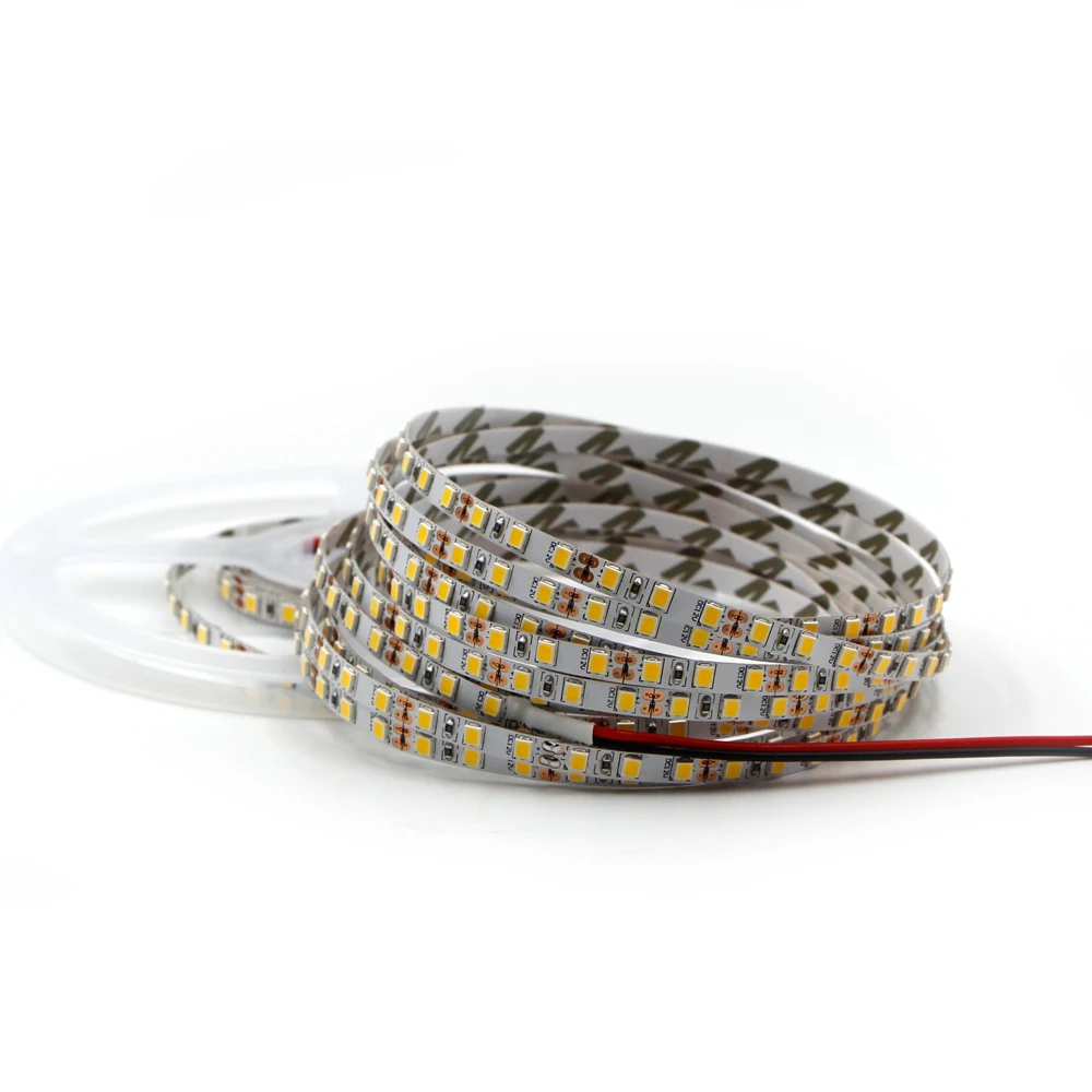 5 мм узкая ширина 12 В Светодиодная лента 2835 SMD 120led/m м 600 светодиодов Гибкая полоса