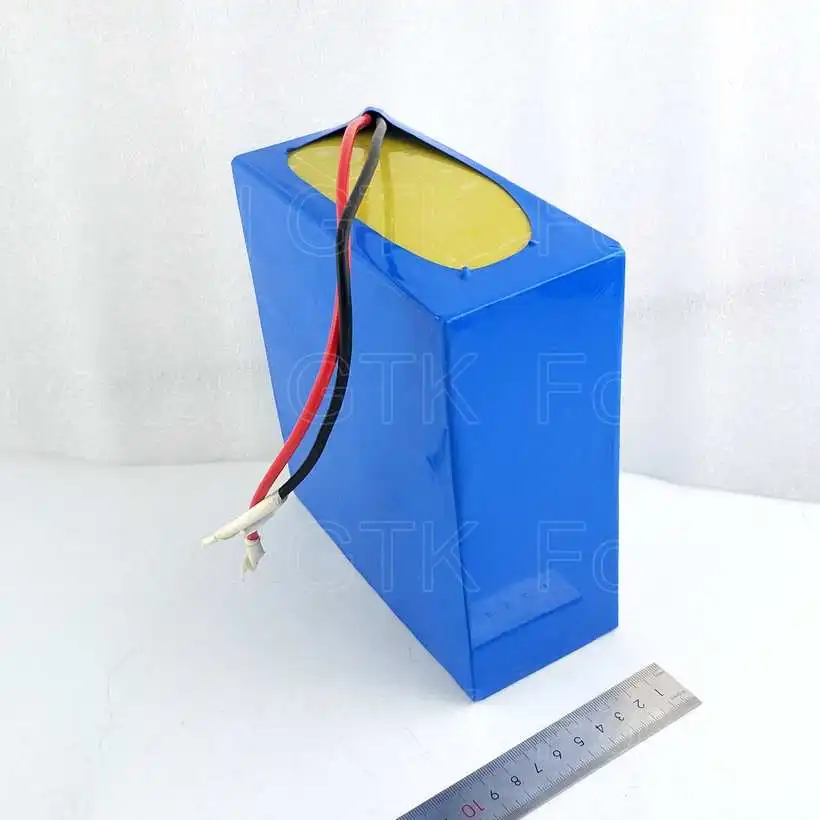 GTK lifepo4 48v 15ah lithium battery 48v 500w electric bike battery 48v 15ah lifepo4 battery pack accu 20A BMS + 58.4v charger (4)