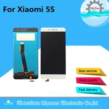 Хорошее M & Sen для Xiaomi 5S Mi5s M5s ЖК-дисплей экран + Сенсорная панель планшета белый/черный Бесплатная доставка