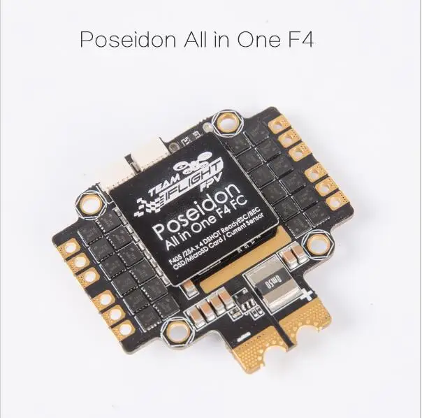 

All in one Poseidon betaflight F4 Four in one integrated 25A ESC OSD meter BEC for racing dore