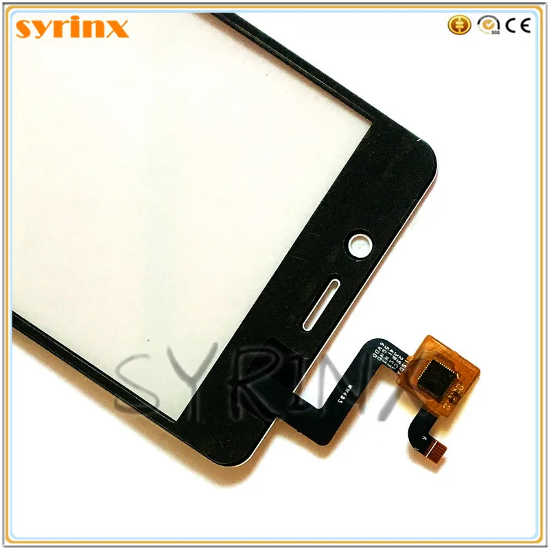 Цена Syrinx 5,0 дюймов Бесплатная лента сенсорная панель для сенсорного экрана мобильного телефона для Senseit A247 сенсорный экран дигитайзер переднее с...