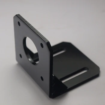 

SWMAKER 42 stepper Motor fixed bracket holder strengthen steel black color motor cabinet/base / frame 3mm thick