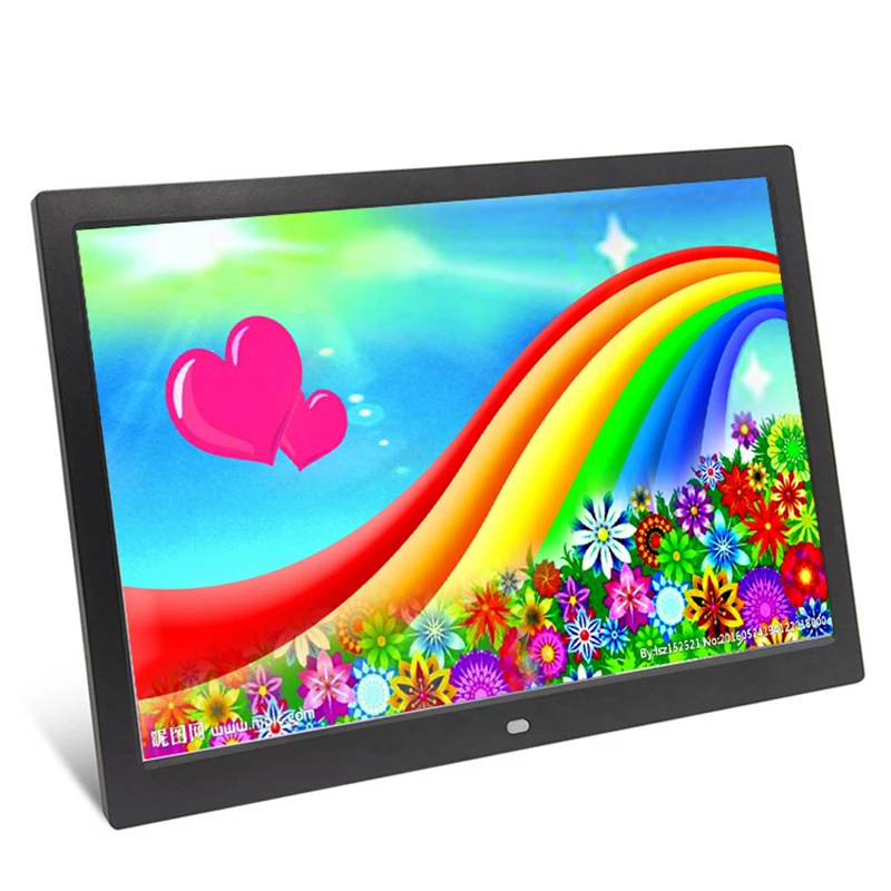 

720P 15 Inch LED Backlight HD 1280*800 Full Function Digital Photo Frame Electronic Album digitale Picture Music Video