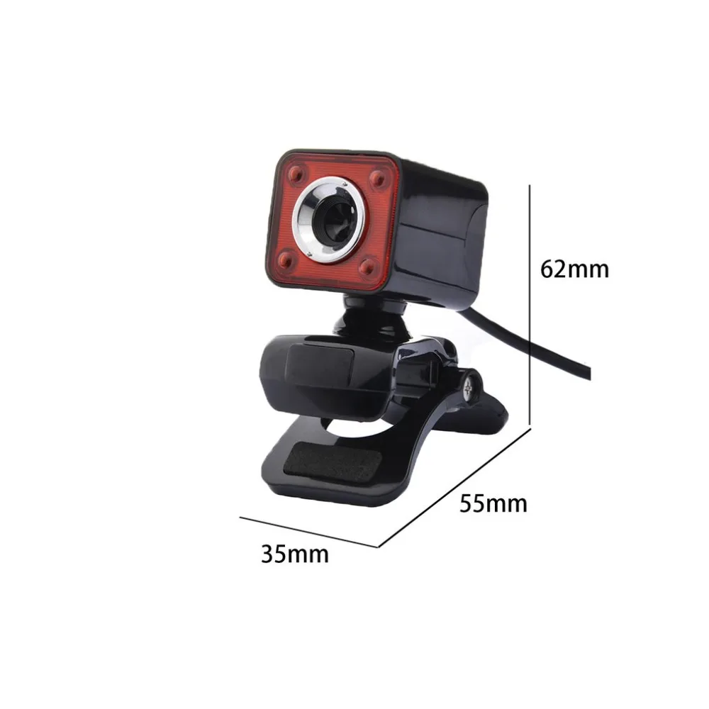A862 USB веб-камера 720P HD Компьютерная камера Веб-камеры встроенный звукопоглощающий микрофон 640*480 динамическое разрешение
