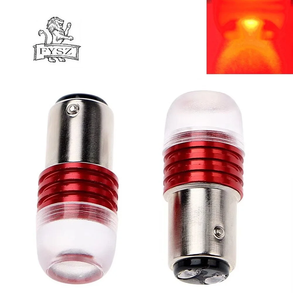 2 шт. 1157 BA15D Led 12V автомобильный тормозной светильник s 5630 красный лампа для