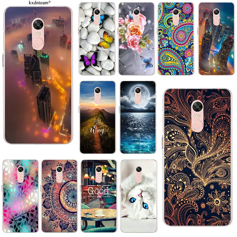 Beautiful Nature Landscape Cute Animal Soft Silicon Phone Case for Xiaomi Redmi Mi Note 4X 2 3 3S 4A 5 6 5S 5X 5A 6X Pro Plus | Мобильные
