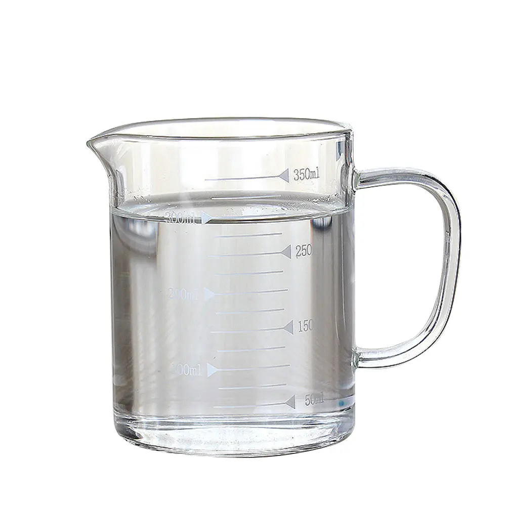 Высокое боросиликатное стекло стеклянный мерный стакан контейнер напитки Бар Прочный жидкости кухня кофе горшки свечи в стеклянной чашке