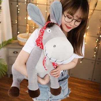 

Soft Funny Donky Plush Toys Stuffed Plush Animals Cartoon Donkey Kids Toys for Girls Children Baby Birthday Christmas Gift