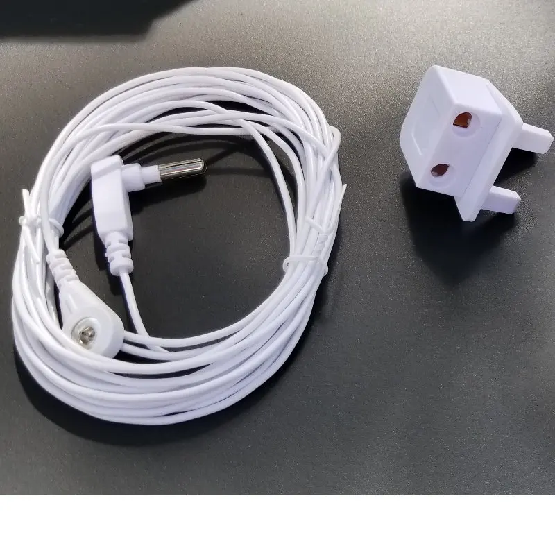 

Earthing Cable UK Socket plug with grounding cord for Earthing sheet / grounding Mat