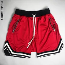 MUSCULARITY2019 Досуг бодибилдинга сетки дышащая быстросохнущая доска шорты бегунов треники мужские фитнес тренировки пляжные шорты