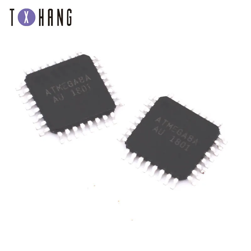 2 шт. ATMEGA8A AU TQFP 32 100% новый|Интегральные схемы| |