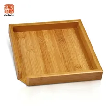 23×23 cm Großen Natürlichen Bambus Tee-tablett Bamboo Puer Tee Bord Für Zeigt Tee