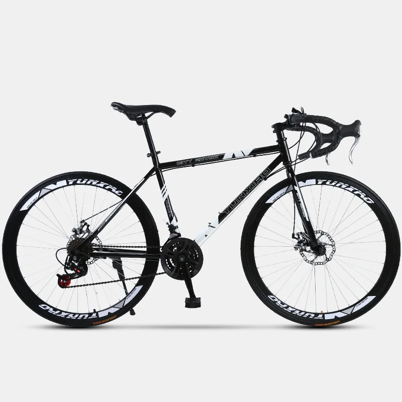 Sale Bend-Handled Dead-Flying Bicycle with Variable speed Road acing Seven Pieces of Tower Wheel Double Disc Brake Adult Students 4