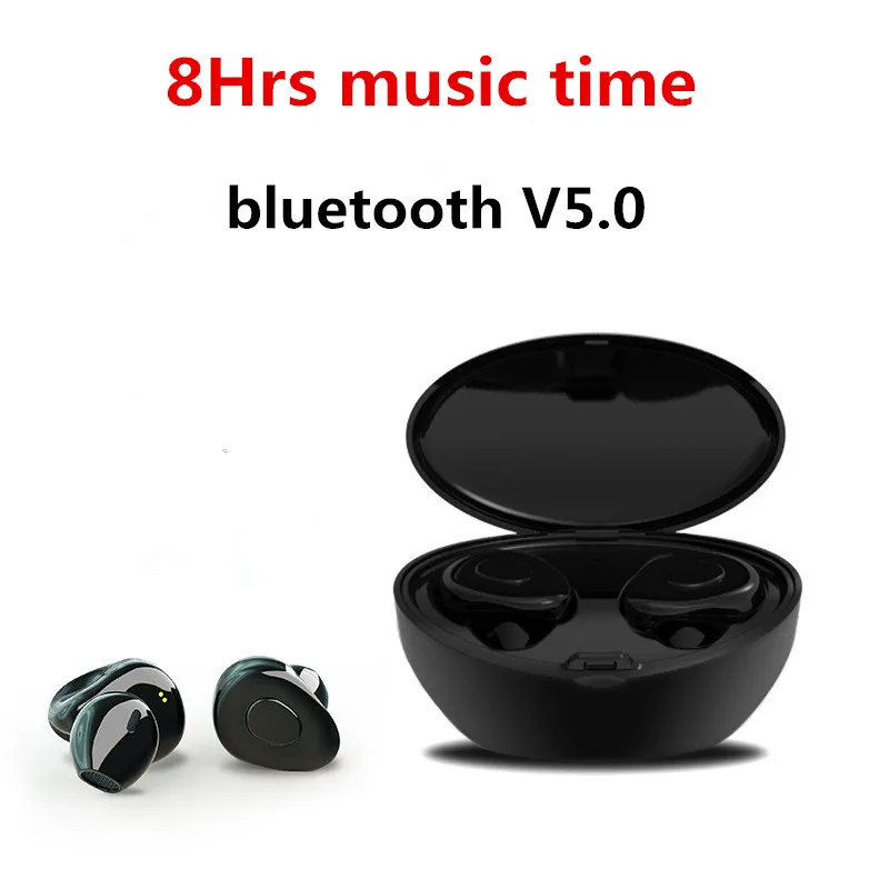 

TWS X12 Bluetooth 5.0 Earphone True Wireless Stereo Earbud HIFI In-ear Bluetooth Headset for Phone HD Communication Portable