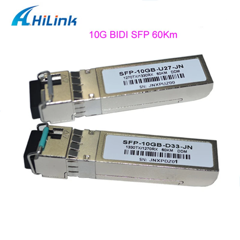 Hot Sale 10G BIDI Tx1330nm/Rx1270 Tx1270nm/Rx1330nm 60km
